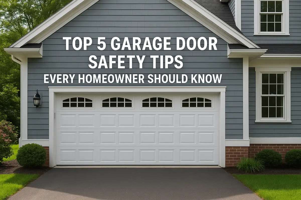 Top 5 Garage Door Safety Tips Every Homeowner Should Know | 24/7 Garage Door Repair
