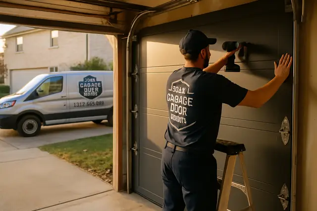 Garage Door Spring Repair — Pagedale